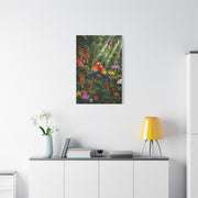 Vibrant Jungle Parrot Paradise Tropical Wall Art & Canvas Print