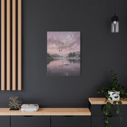 Surreal Swan Dreamscape Reflection Wall Art & Canvas Print