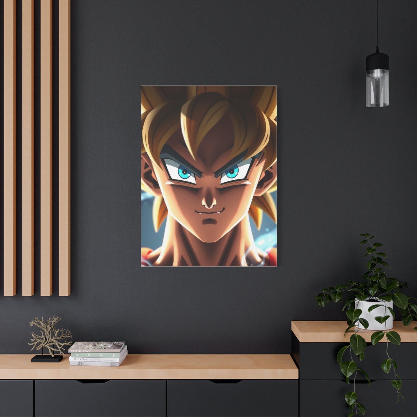Epic Saiyan Reverie Canvas Art