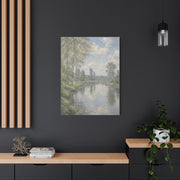 Beside Still Waters Impressionist Scripture Wall Art & Canvas Print