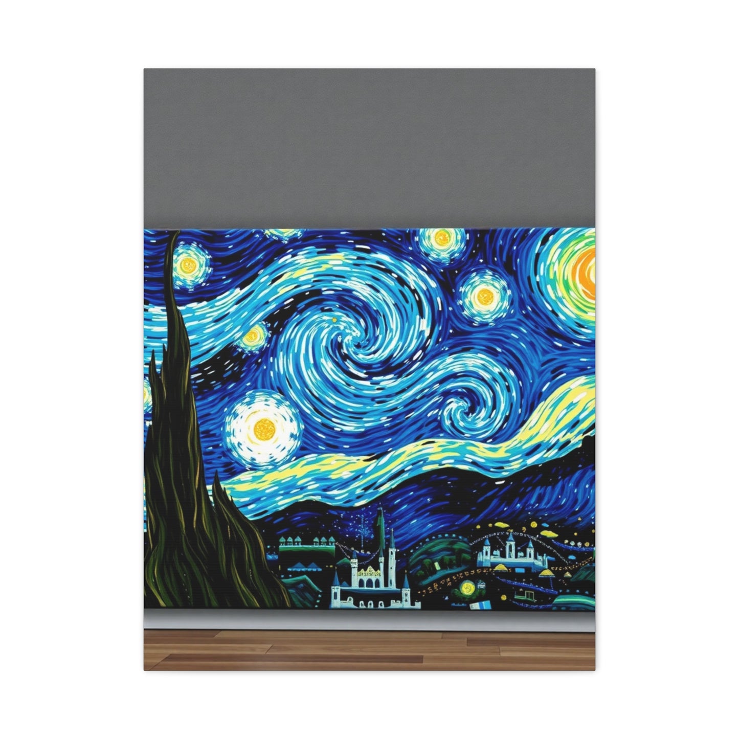 Supreme The Starry Night Canvas Art Beautiful Collection Wall Art & Canvas Print
