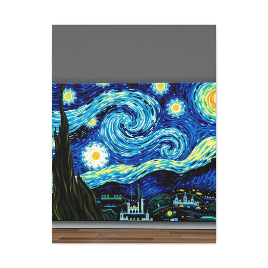 Supreme The Starry Night Canvas Art Beautiful Collection Wall Art & Canvas Print