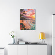 Maui Tropical Sunrise Shoreline Wall Art & Canvas Print