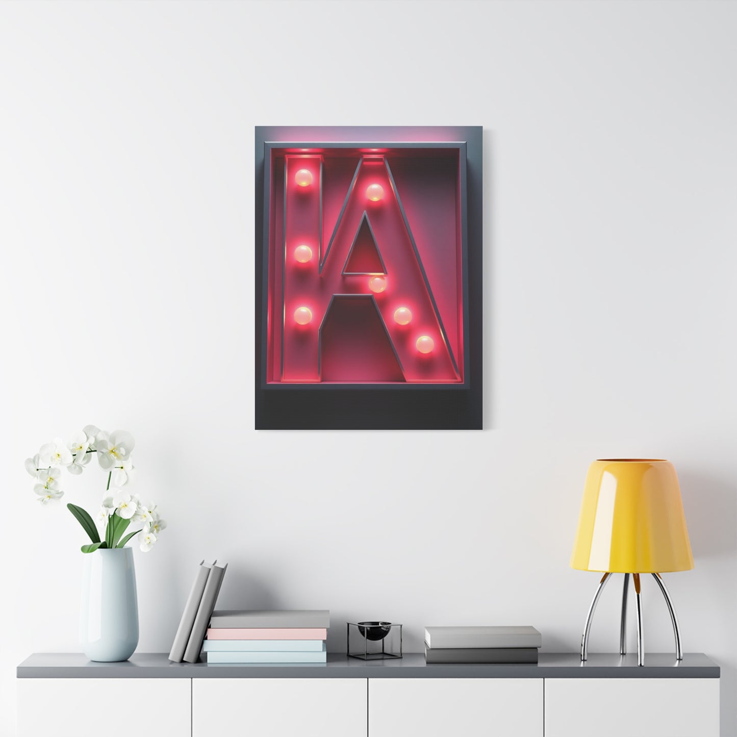 Luxury A Alphabet & Letter Art Collection Wall Art & Canvas Print
