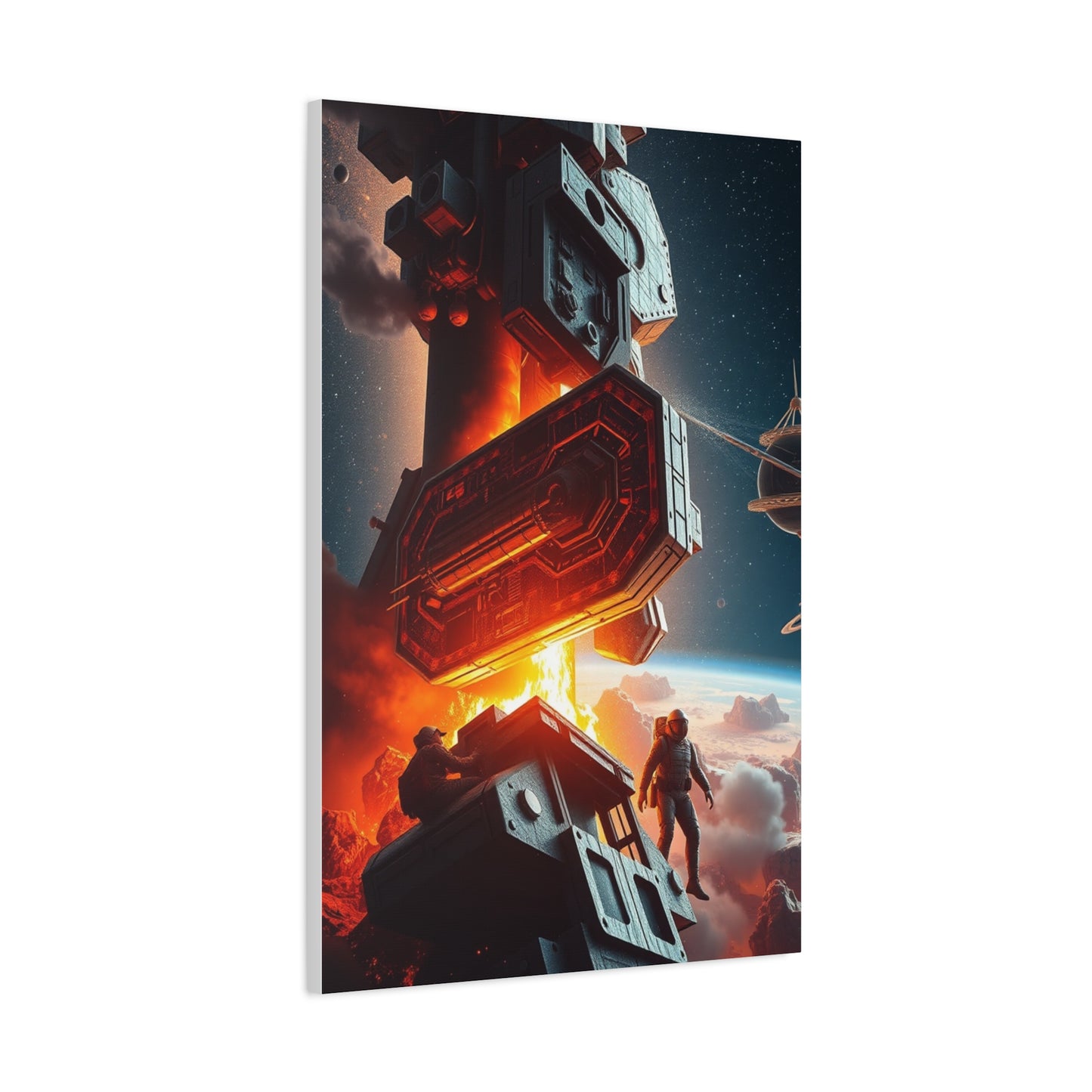 Galactic Elegance Display Wall Art & Canvas Print