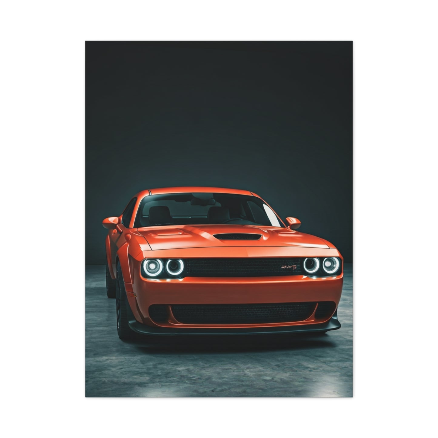 Dodge Challenger Hellcat Performance Wall Art & Canvas Prints