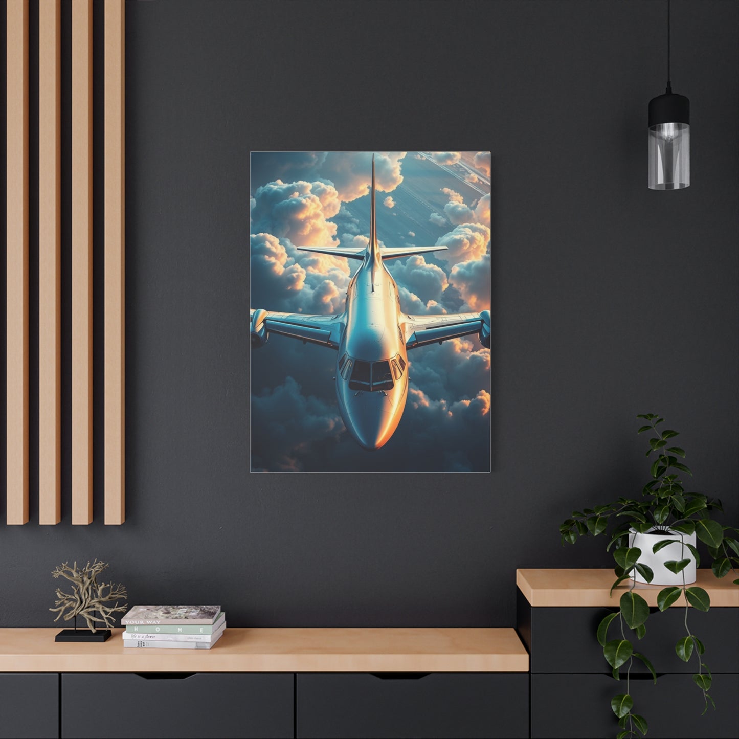 Masterpiece Airplane Art Vision Wall Art & Canvas Print