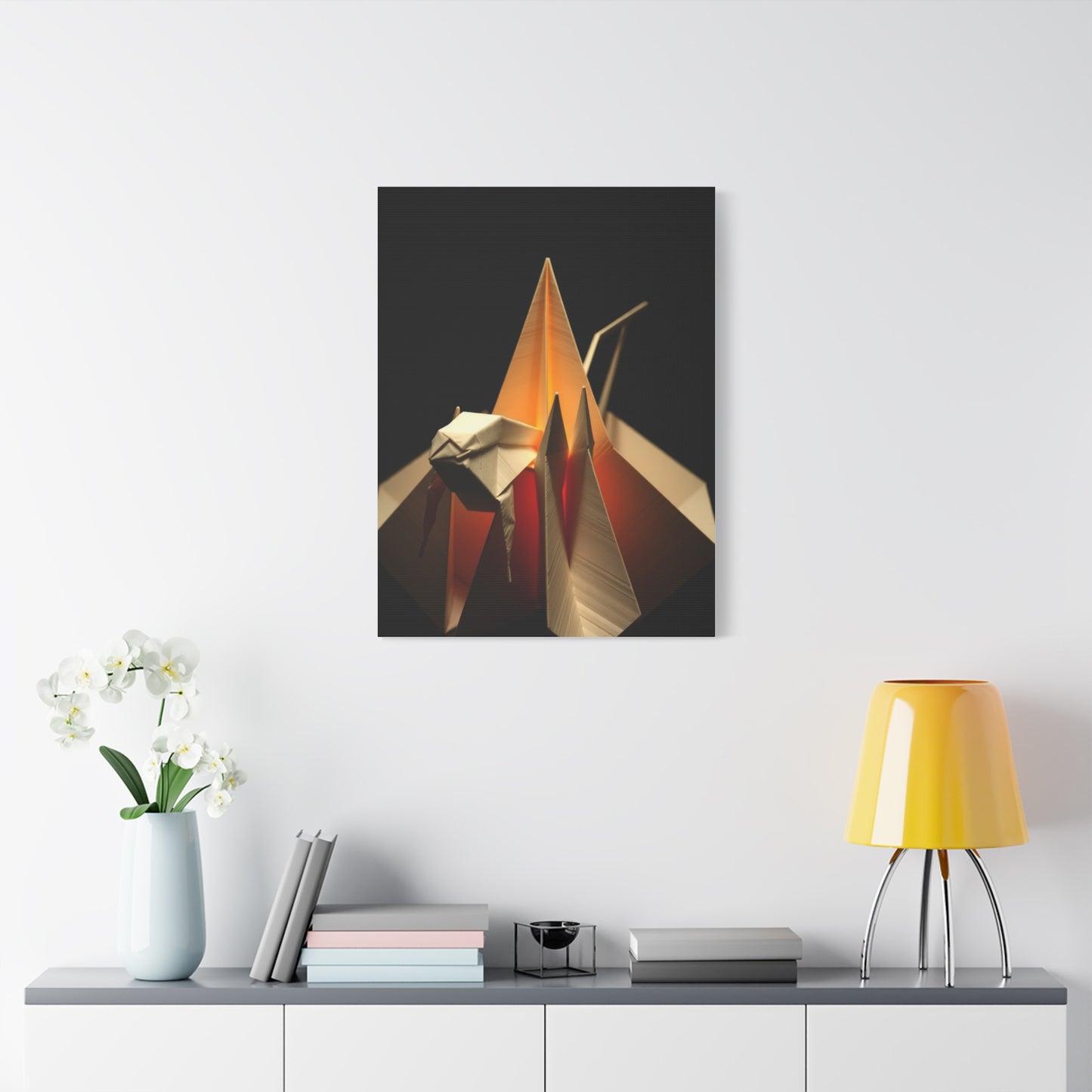 Hidden Origami Splendor Wall Art & Canvas Print