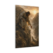 Leaves the 99 Shepherd Rescue Scripture Wall Art & Canvas Print