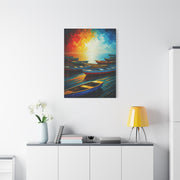 Radiant Harbor Reflections Wall Art & Canvas Print
