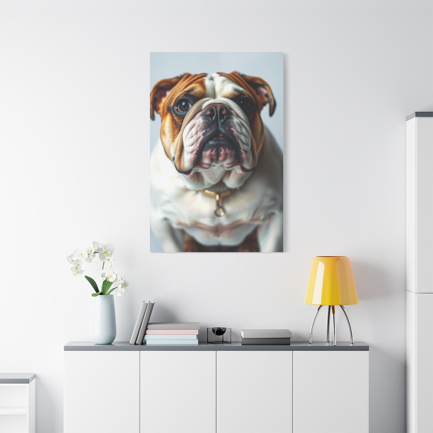 Supreme Bulldog Art Collection Wall Art & Canvas Print