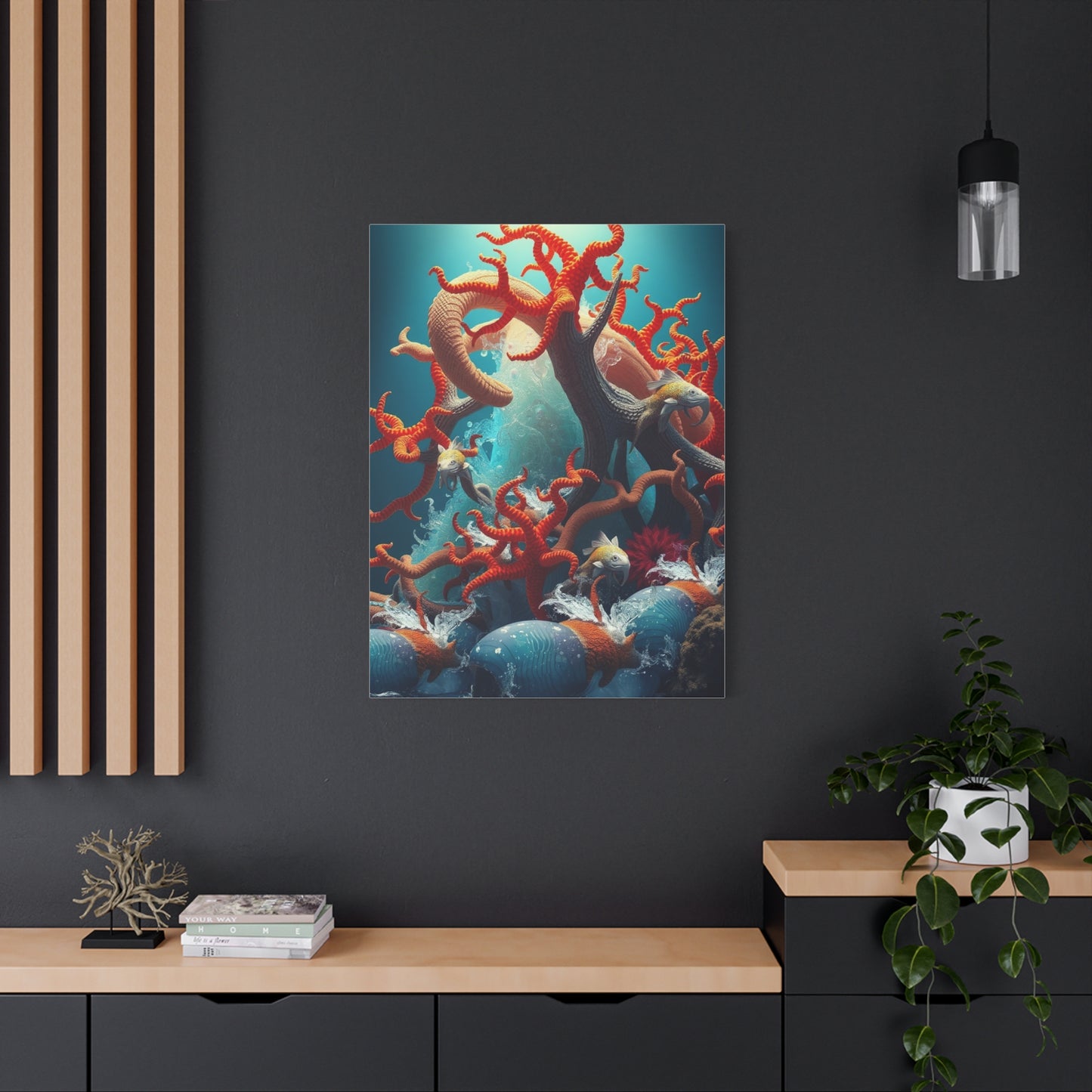 Enchanted Blue Horizon Wall Art & Canvas Print