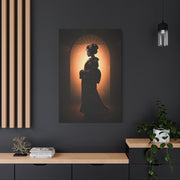 Silent Elegance Geisha Portrait Wall Art & Canvas Prints