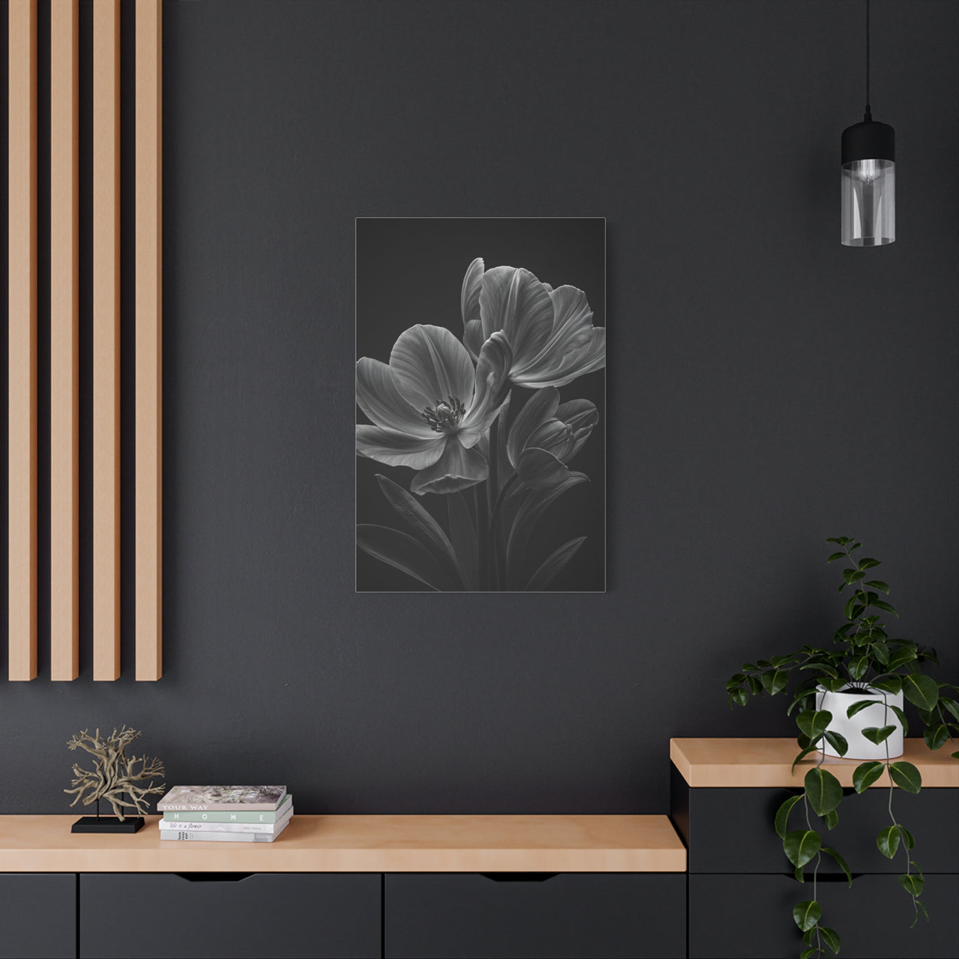 Dual Magnolia Elegance Wall Art & Canvas Prints