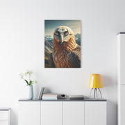 Majestic Mountain Falcon Portrait Wall Art & Canvas Prints