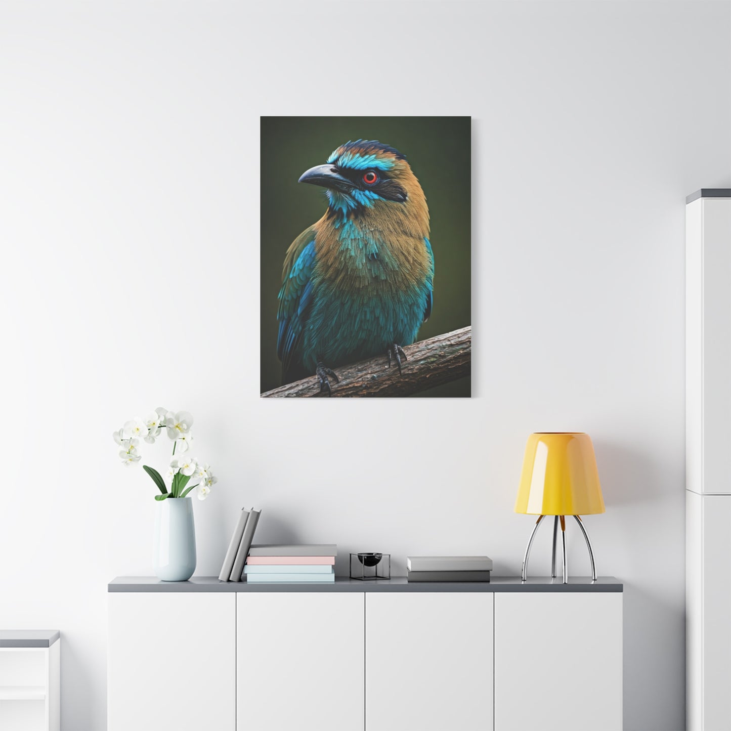 Turquoise-Browed Motmot Wall Art & Canvas Prints