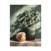 Minimal Eucalyptus Still Life Wall Art & Canvas Print