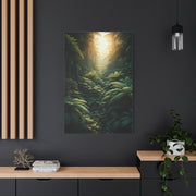 Elephant Mother and Calf at Sunset Wall Art & Canvas Prints