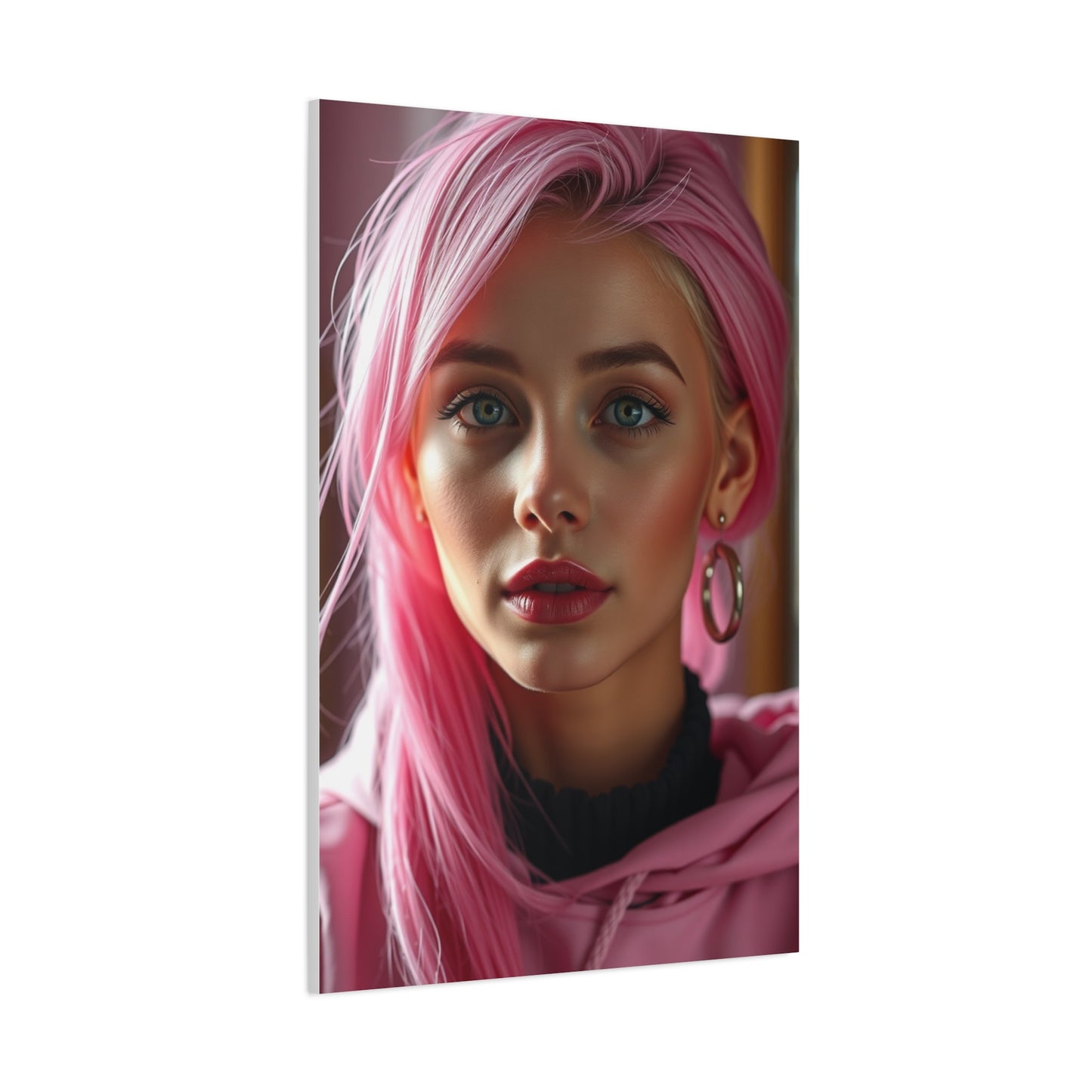 Magenta Harmony Wall Artwork Wall Art & Canvas Print