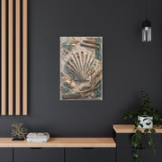 Coastal Shell Relief Composition Wall Art & Canvas Print