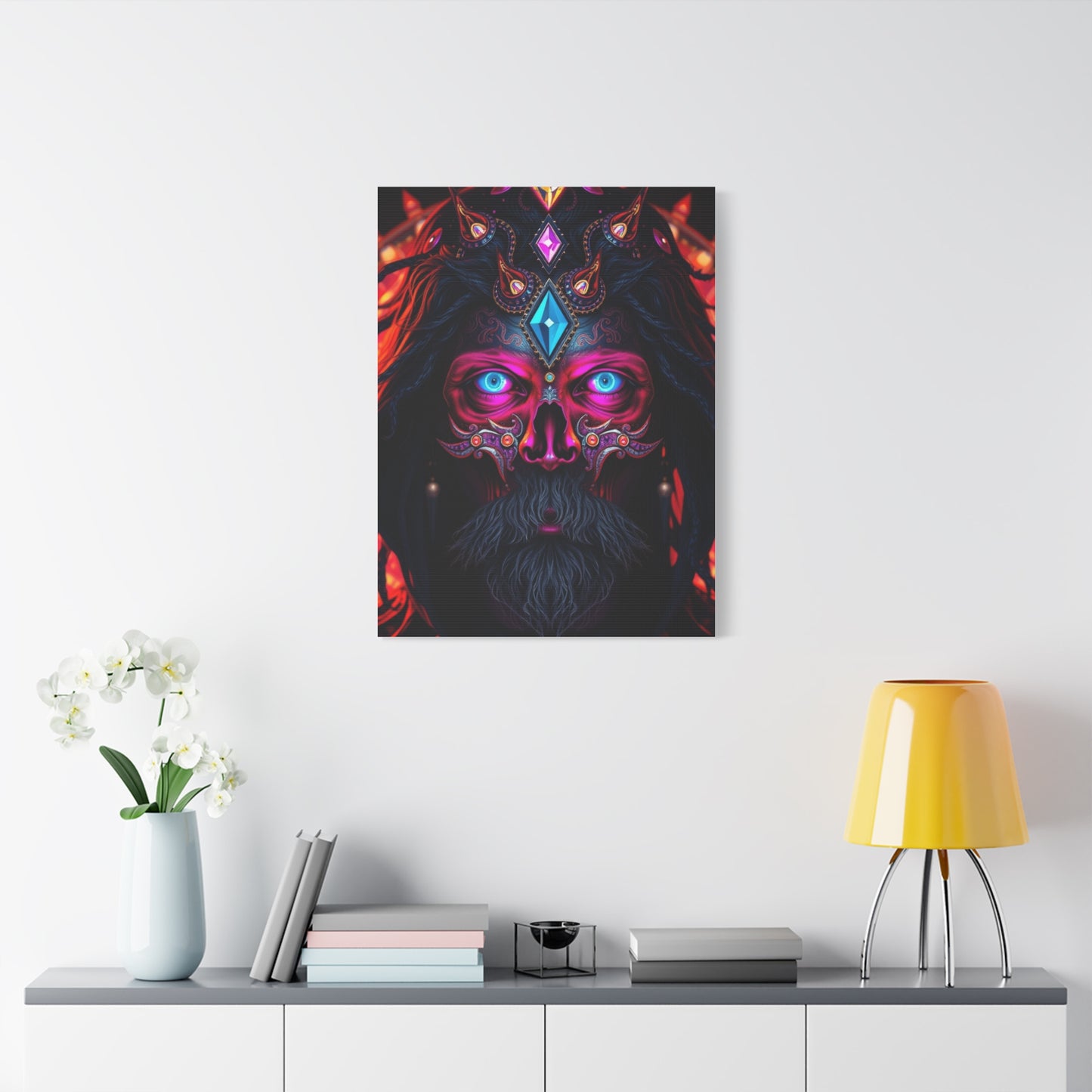 Hypnotic Visionary Tableau Wall Art & Canvas Print