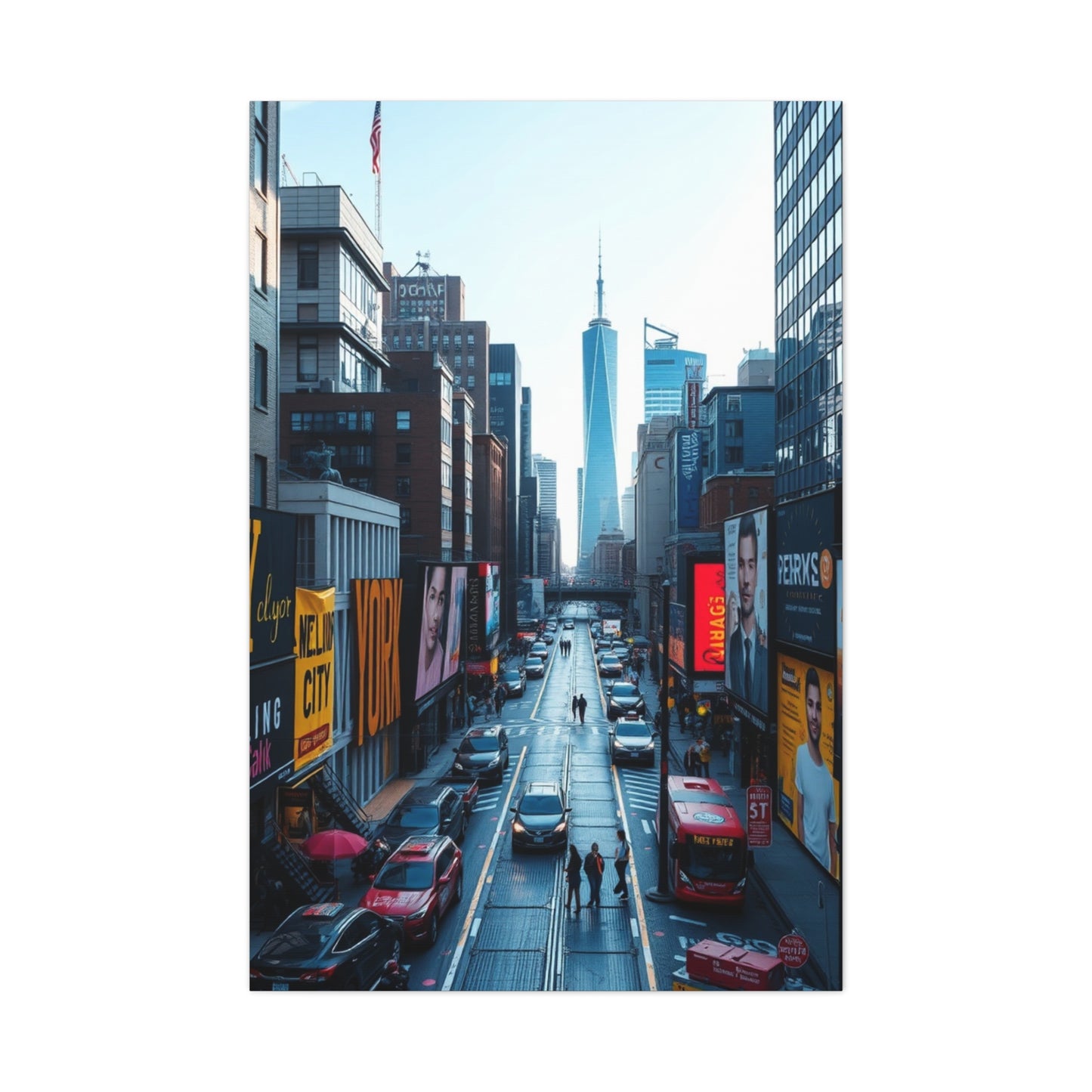 Gothams Stroll Reverie Wall Art & Canvas Print