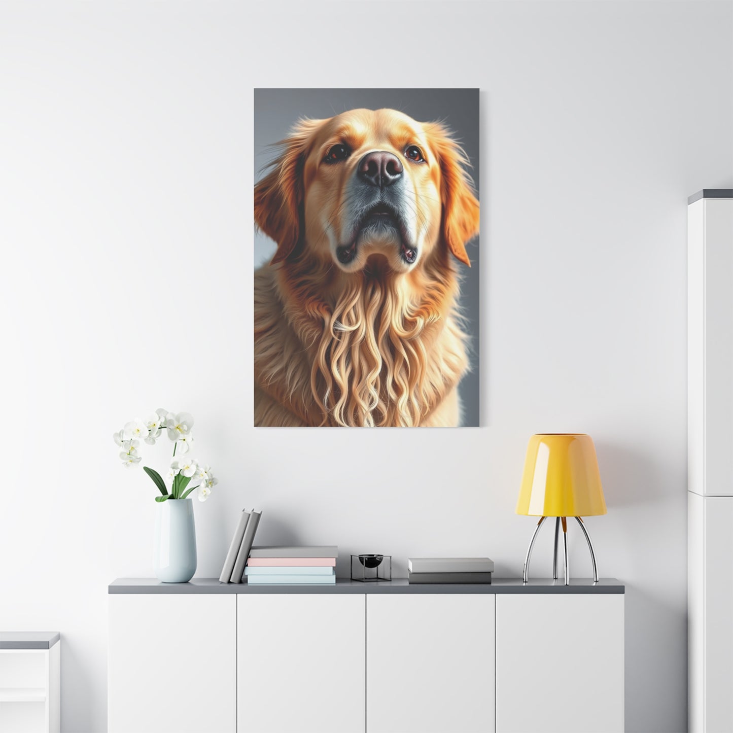 Masterpiece Golden Retriever Art Vision Wall Art & Canvas Print