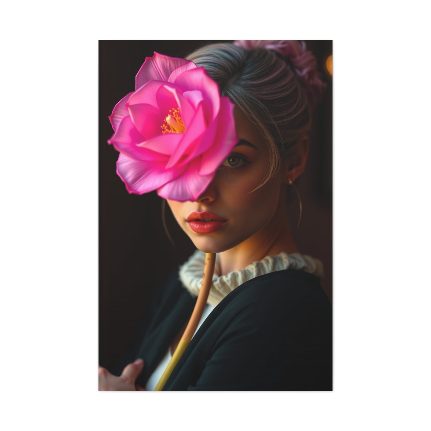 Fuchsia Opulence Canvas Display Wall Art & Canvas Print