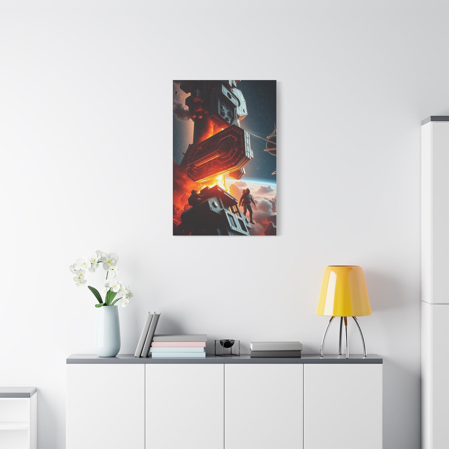 Galactic Elegance Display Wall Art & Canvas Print