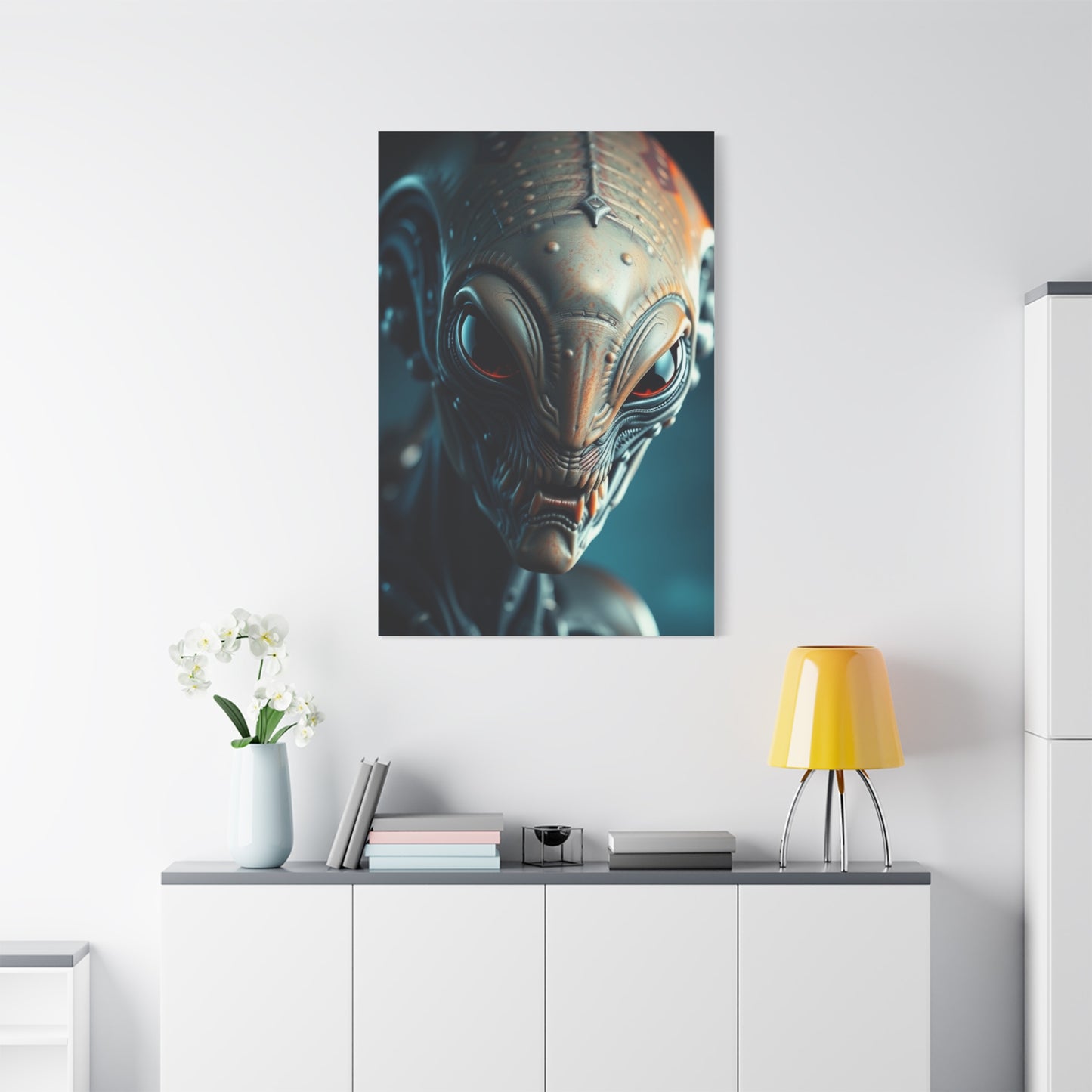 Vision Alien Art Art Wall Art & Canvas Print