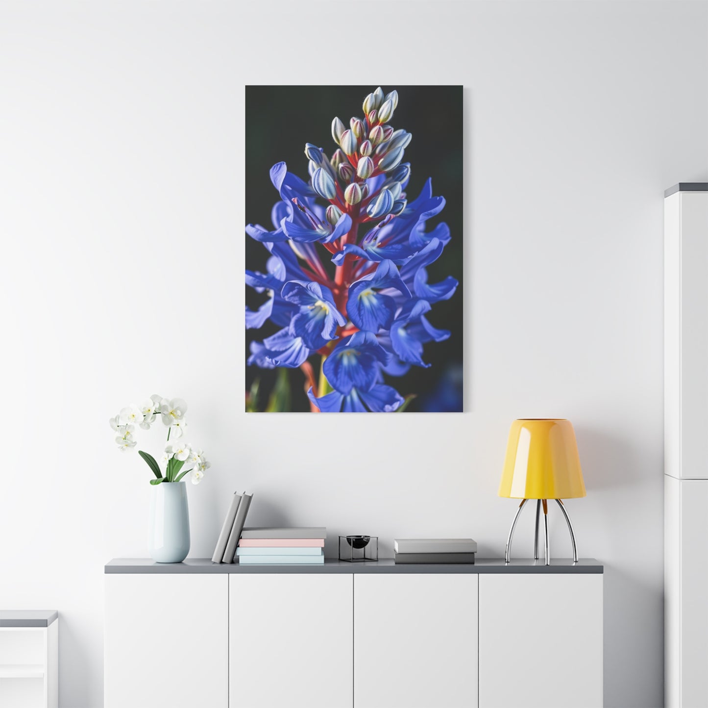 Bluebonnet Flower Art Supreme Gallery Wall Art & Canvas Print
