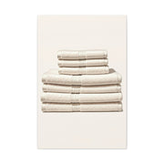 Neutral Linen Stack Wall Art & Canvas Prints