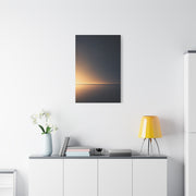 Golden Horizon Gradient Wall Art & Canvas Prints