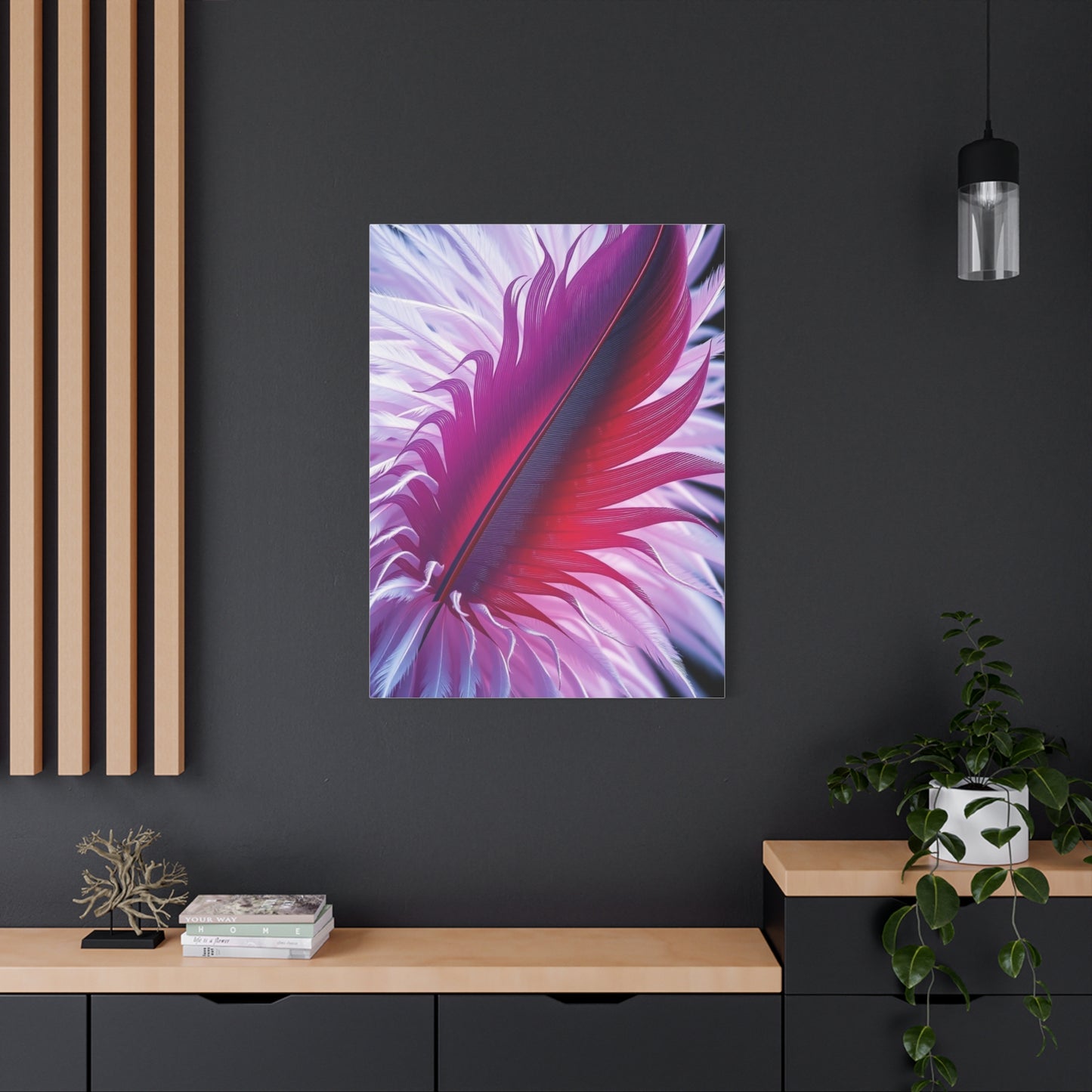Ethereal Quill Masterpiece Wall Art & Canvas Print