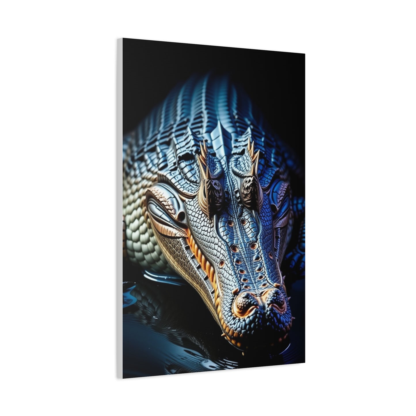 Crocodile & Alligator Art Supreme Canvas Wall Art & Canvas Print