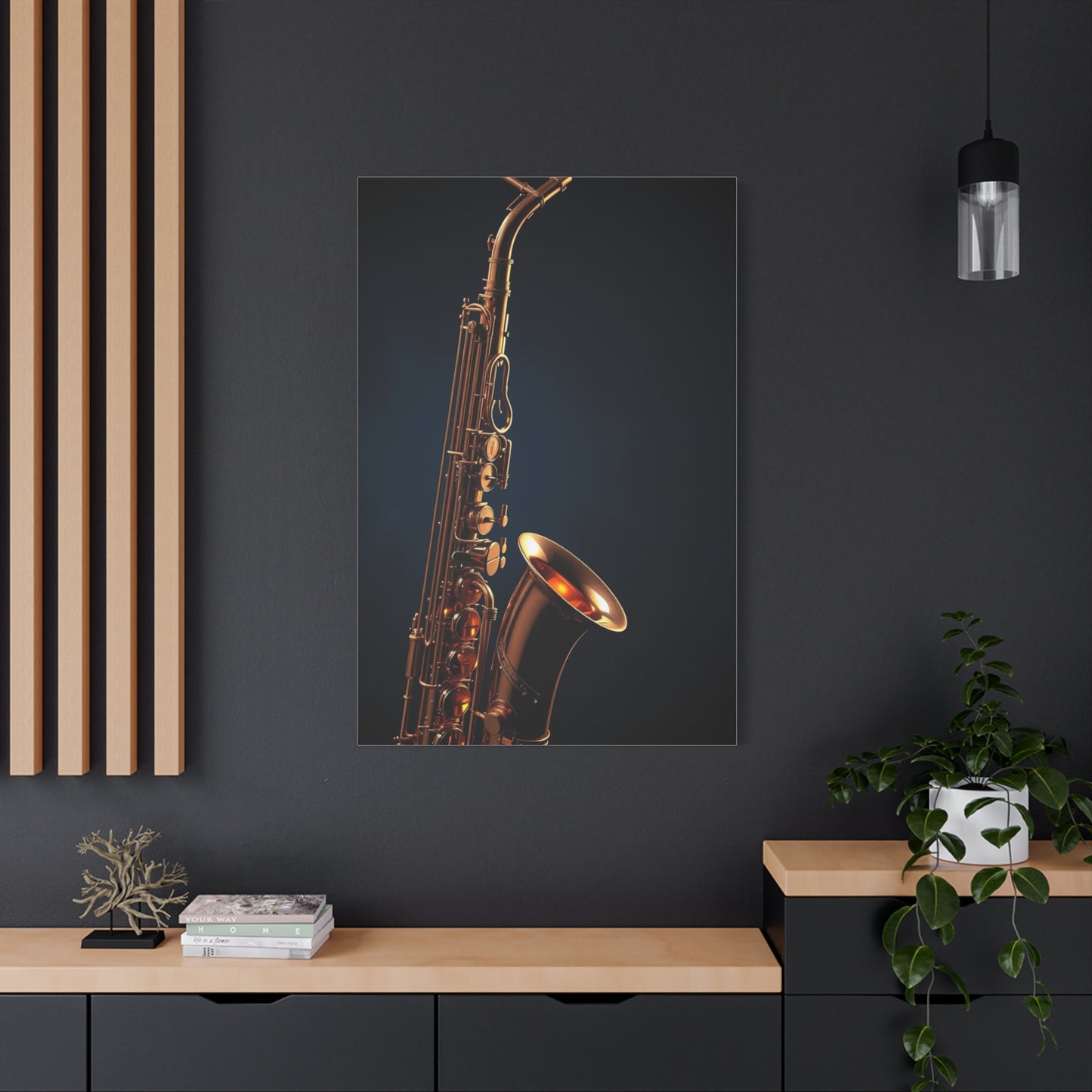 Saxophone Art Canvas Art 1 Wall Art & Canvas Print