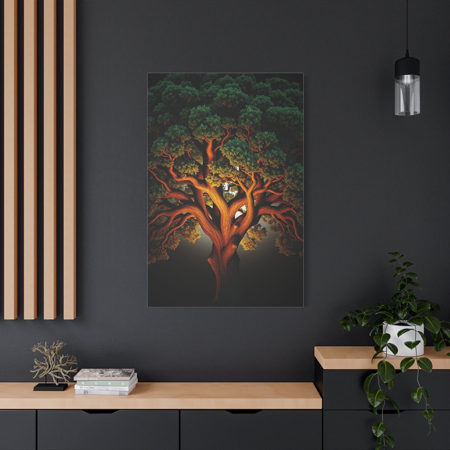 Vision Oak Tree Art Art Wall Art & Canvas Print