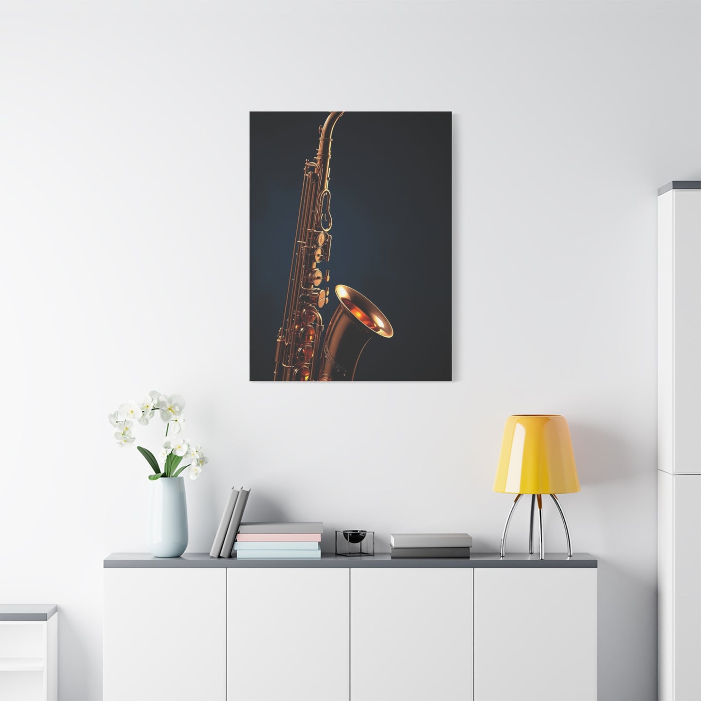 Saxophone Art Canvas Art 1 Wall Art & Canvas Print