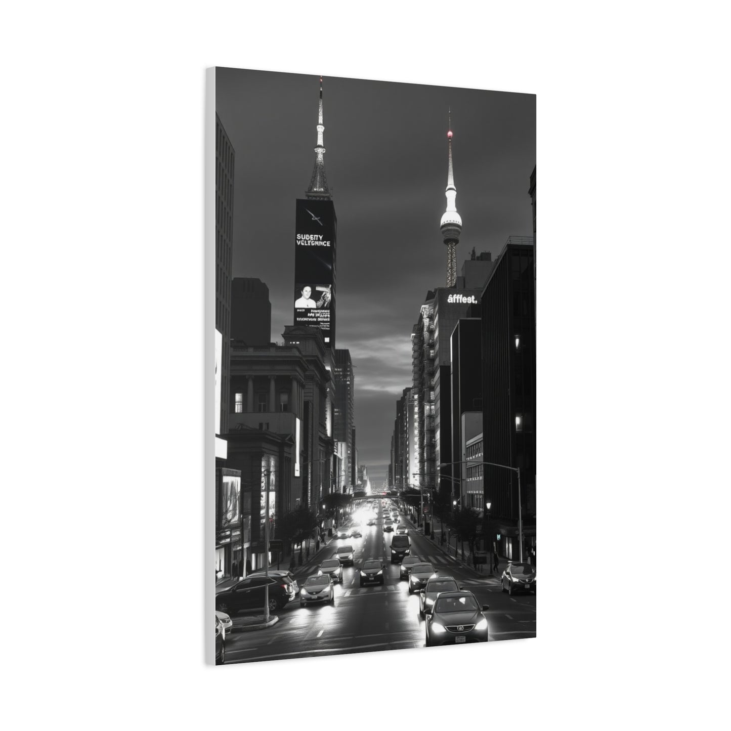 Black & White Cityscapes Art Supreme Gallery Wall Art & Canvas Print