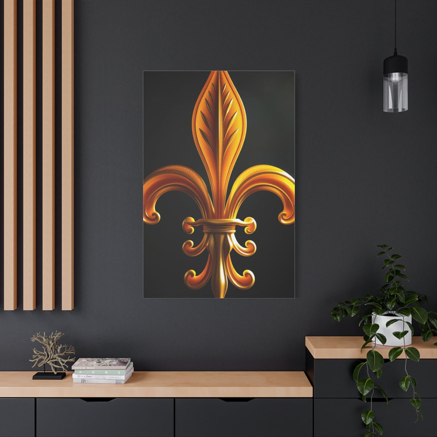 Regal Lily Crest Tapestry