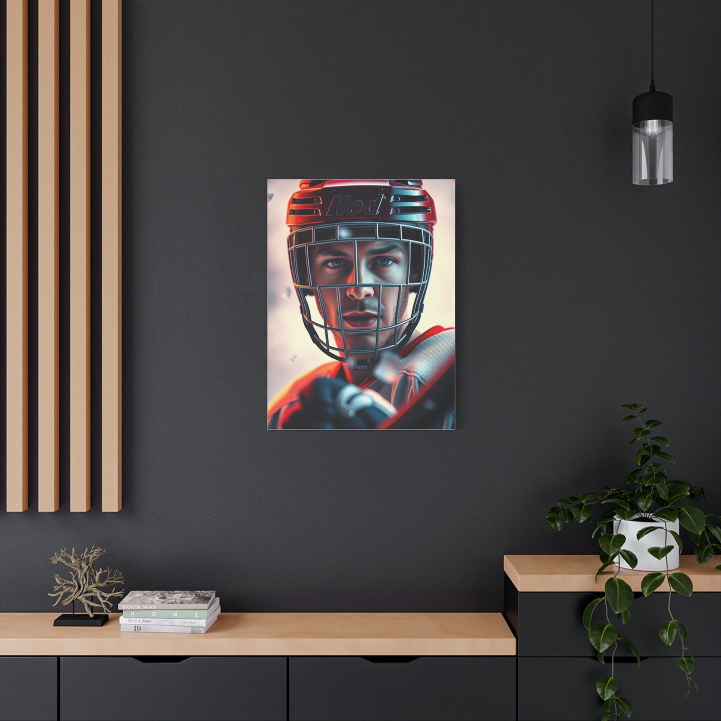 Masterpiece Hockey Art Vision Wall Art & Canvas Print
