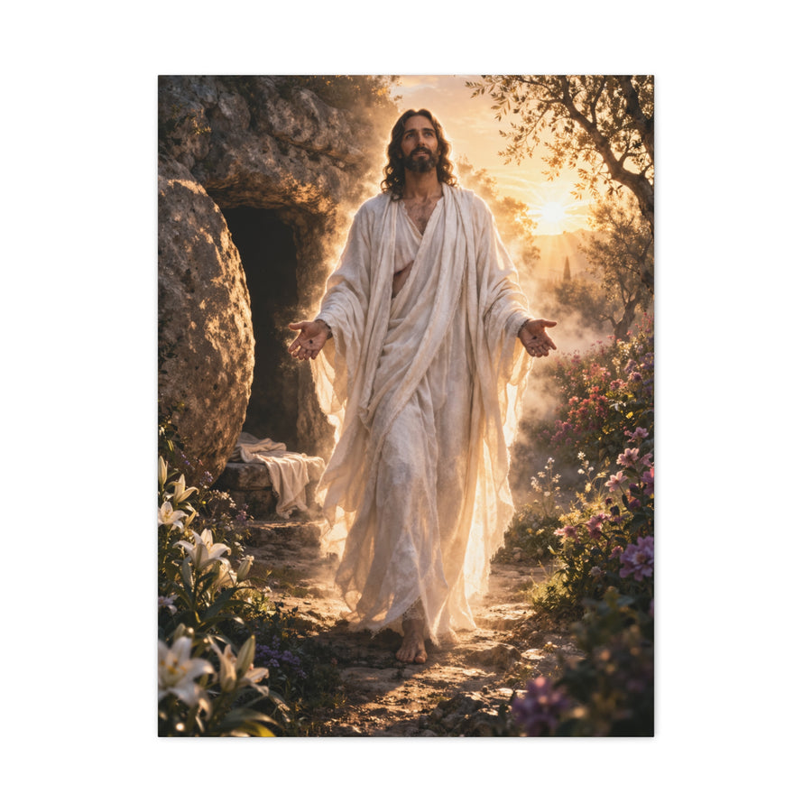 Resurrection of Christ Dawn Glory Wall Art & Canvas Print