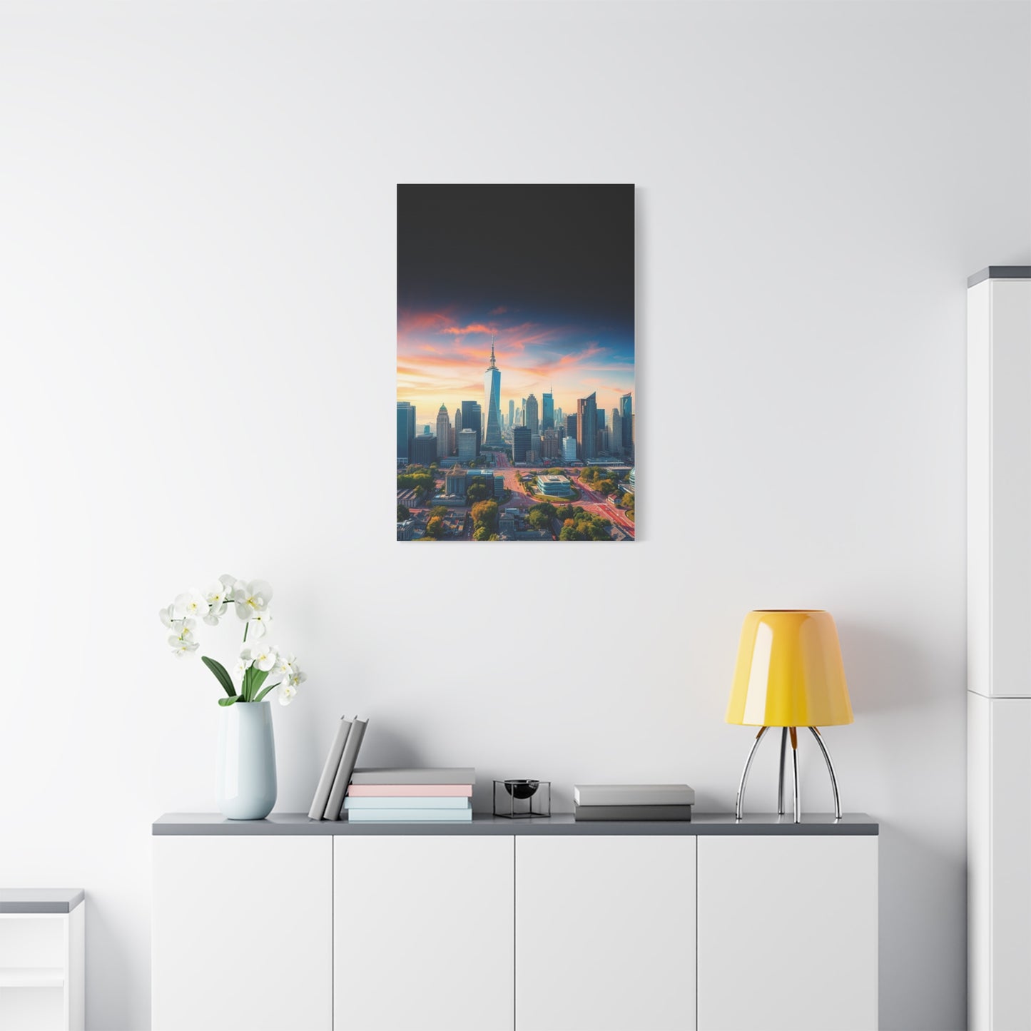 Supreme Skyline Art Beautiful Collection Wall Art & Canvas Print