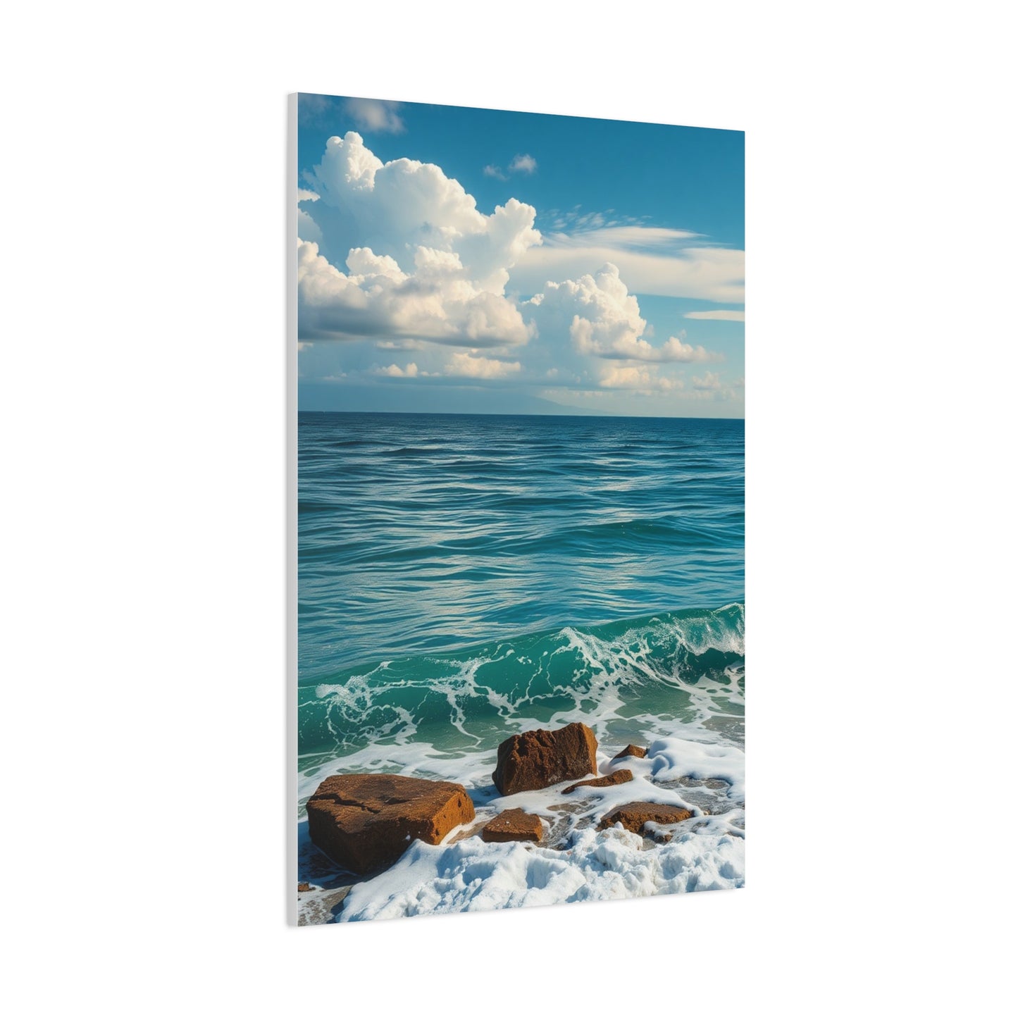 Azure Horizon Elegance Wall Art & Canvas Print