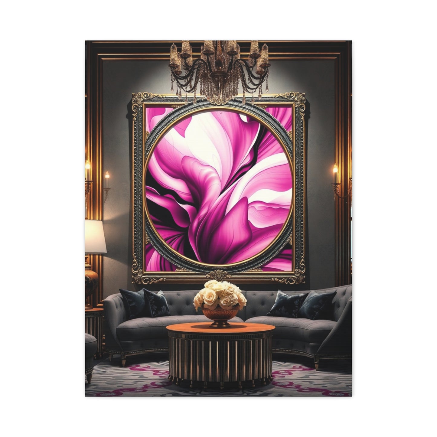 Glam Decor Art Luxury Canvas Wall Art & Canvas Print