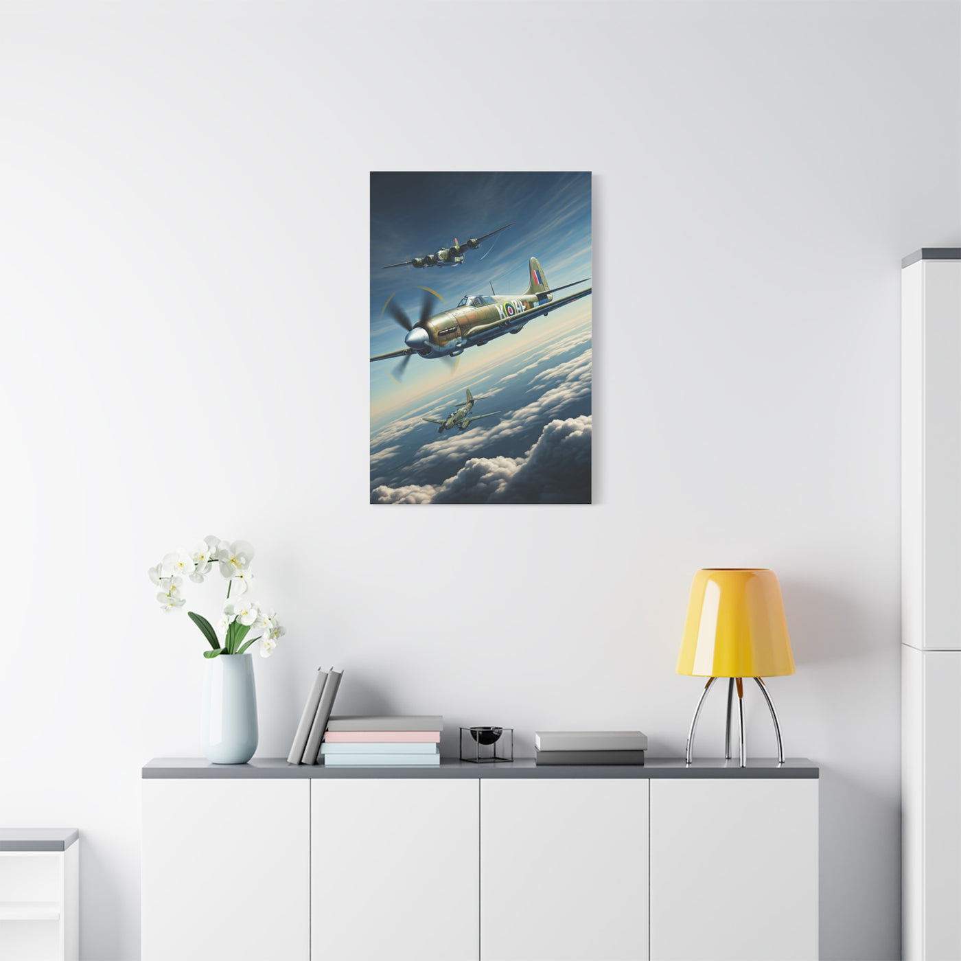 Squadron Sky Formation Wall Art & Canvas Prints