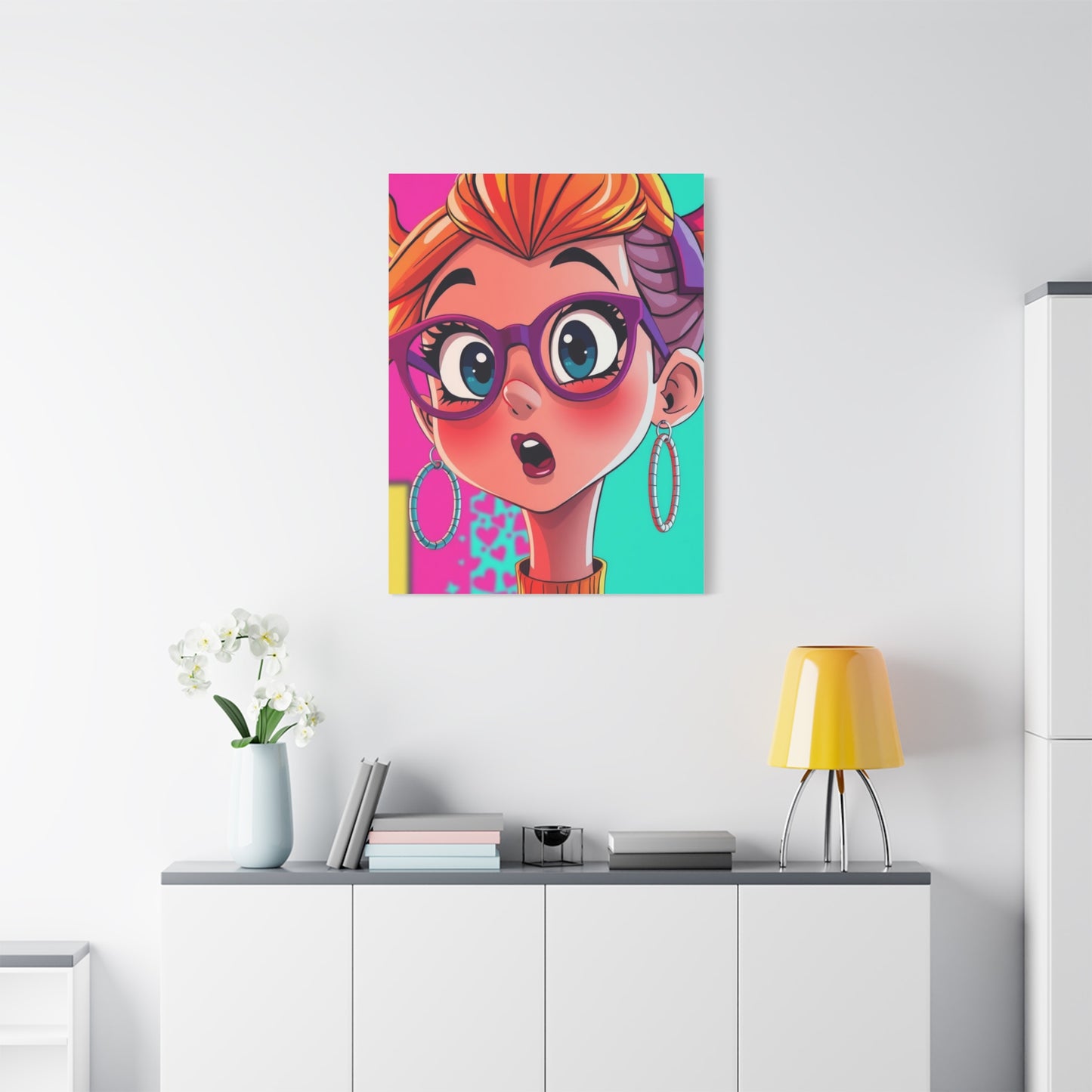 Glamorous Animation Essence Wall Art & Canvas Print
