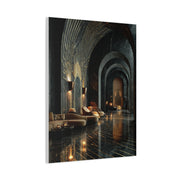 Art Deco Black and Gold Interior Wall Art & Canvas Print