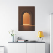 Warm Architectural Archway Glow Wall Art & Canvas Prints