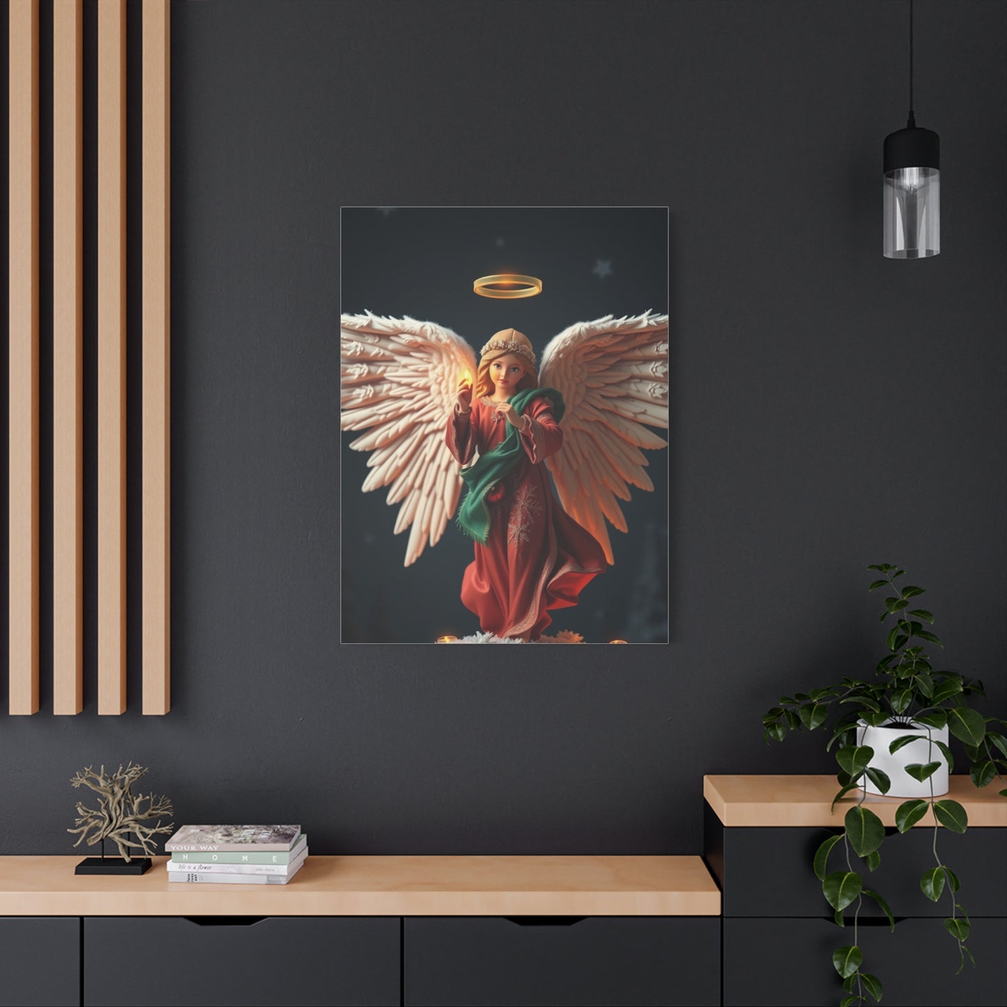 Christmas Angel Art Supreme Gallery Wall Art & Canvas Print
